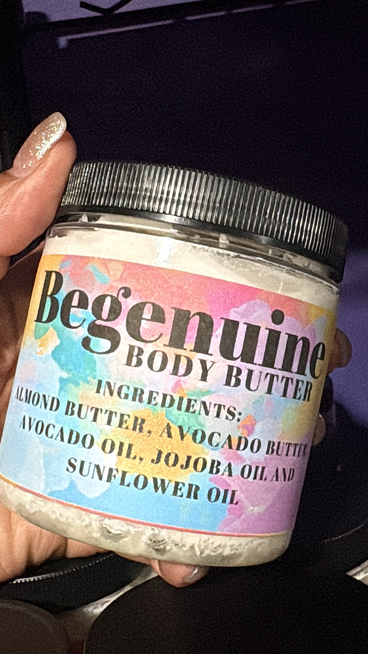 Begenuine body butter 8oz
