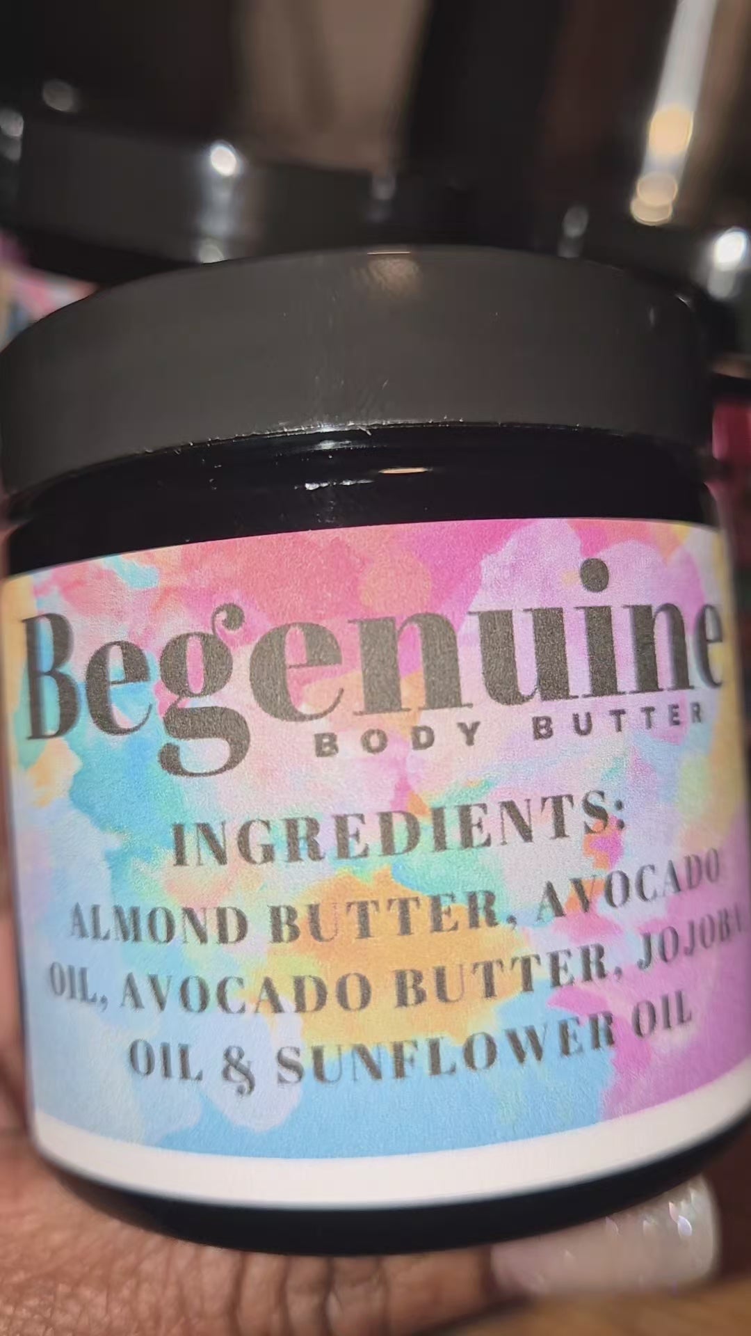 Begenuine body butter 4oz