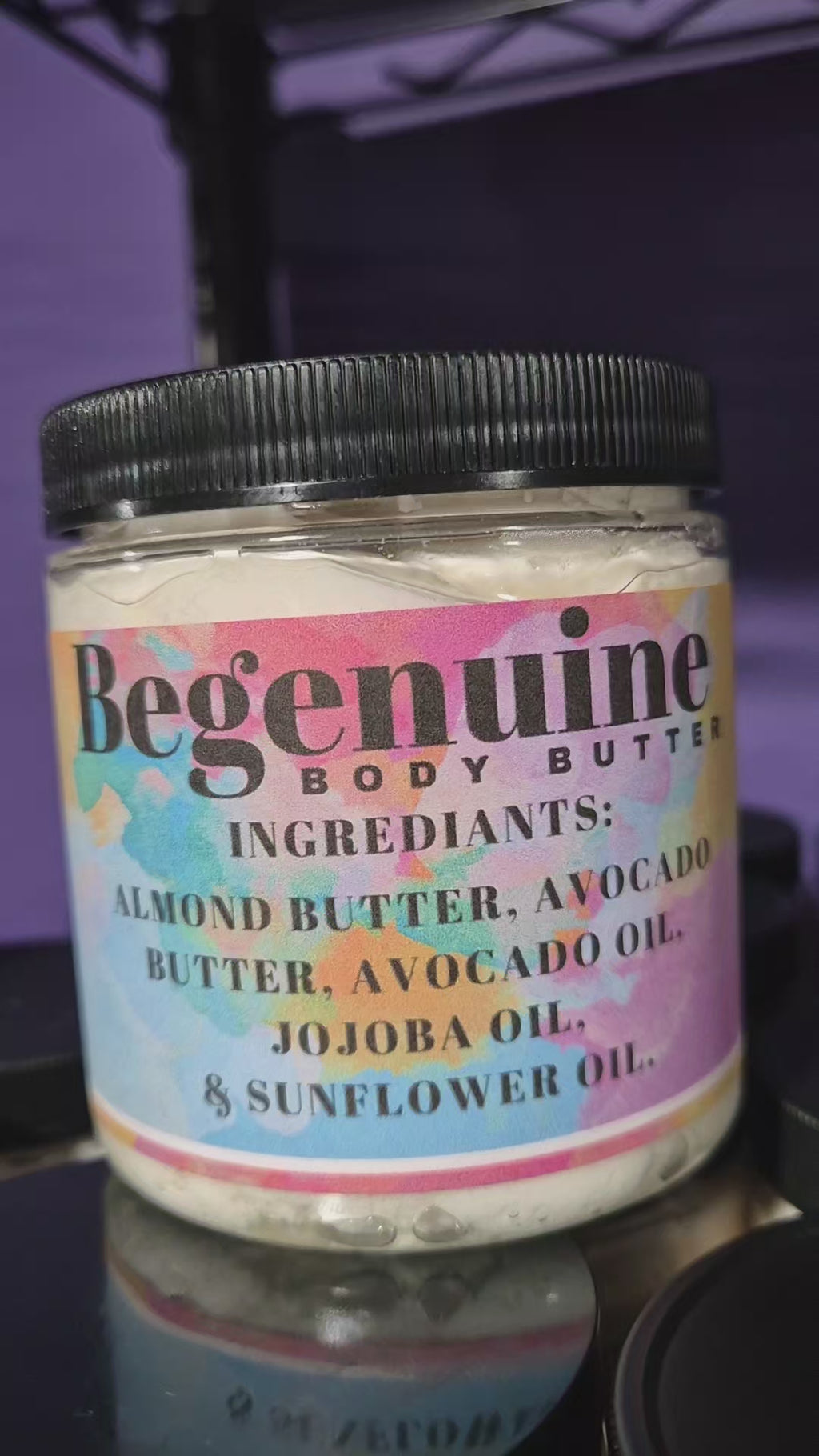 Begenuine body butter 8oz