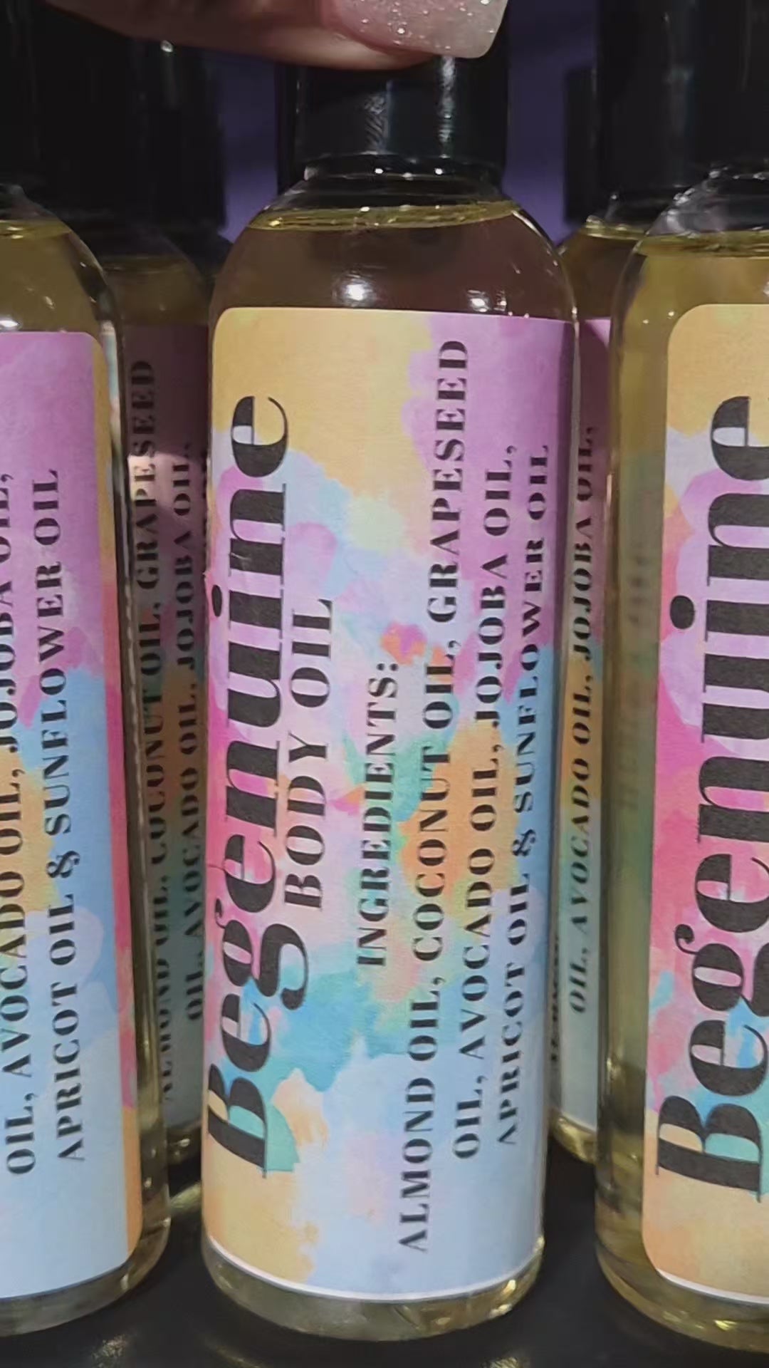 Begenuine body oil