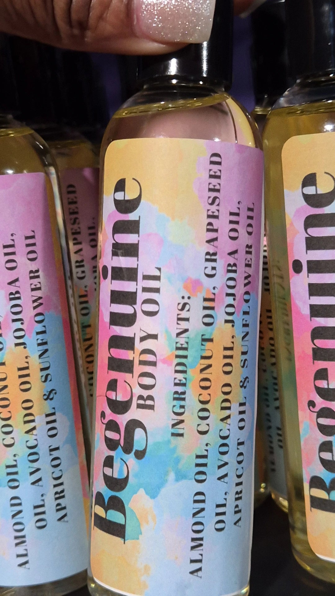 Begenuine body oil