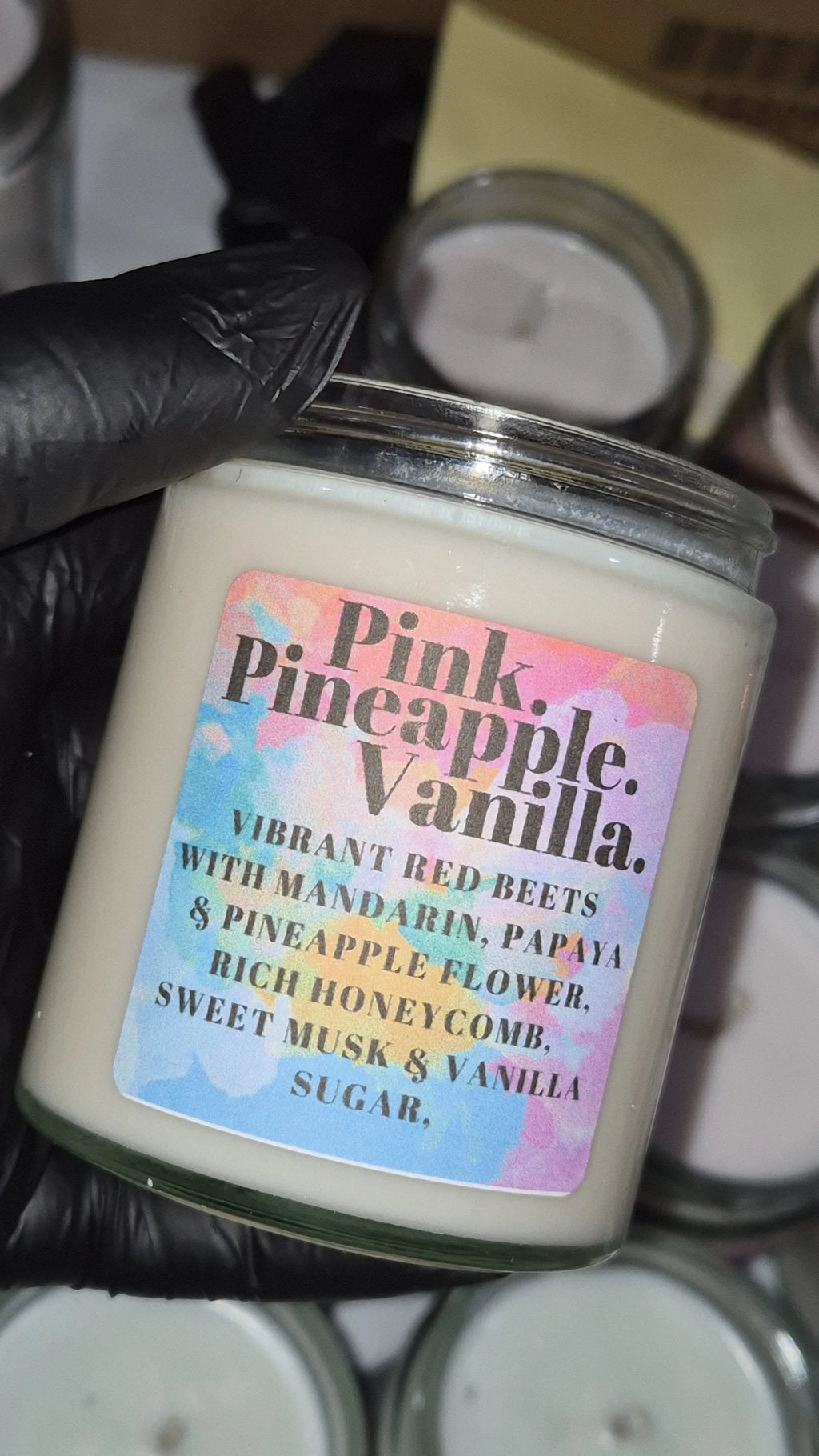 Pink pineapple vanilla